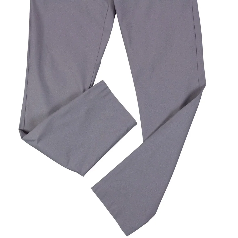NWT Banana Republic Commuter Flex Pant Mens 32x34 Gray Polyester Tech Stretch